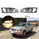 レクサス RX300 RX330 RX350 フロント バンパー ハロゲン LED フォグ ランプ 2003 - 2008