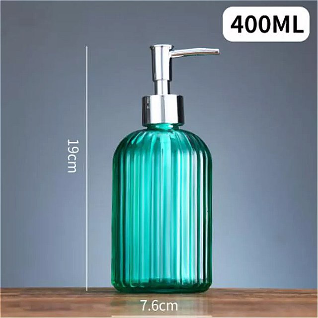 手指 消毒剤 ボトル 400ml 手動 石鹸 ディスペンサー 容器 空の ボトル バスルーム # gh