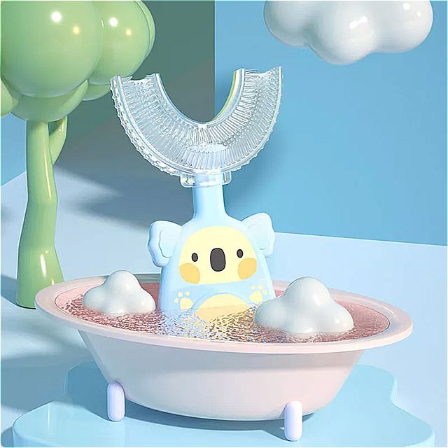 にこピカ ベビー歯ブラシ自分でみがく用 1本 ＊アサヒグループ食品 にこピカ ベビー 口腔ケア 歯みがき 歯磨き ハミガキ