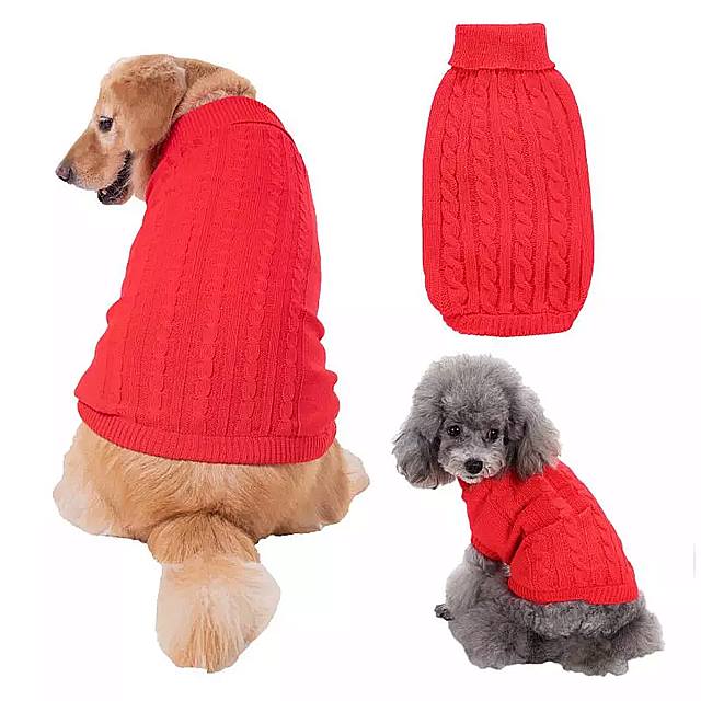 猫 用 冬 服 ペット 用セーター中小 サイズ チワワ ヒロミ子 犬 用 1