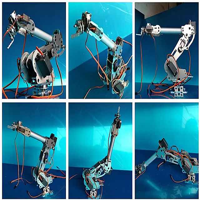 産業 用 ロボット 798 機械式 アーム 6軸機器 ロボット アーム 用 7個入り 100% 合金