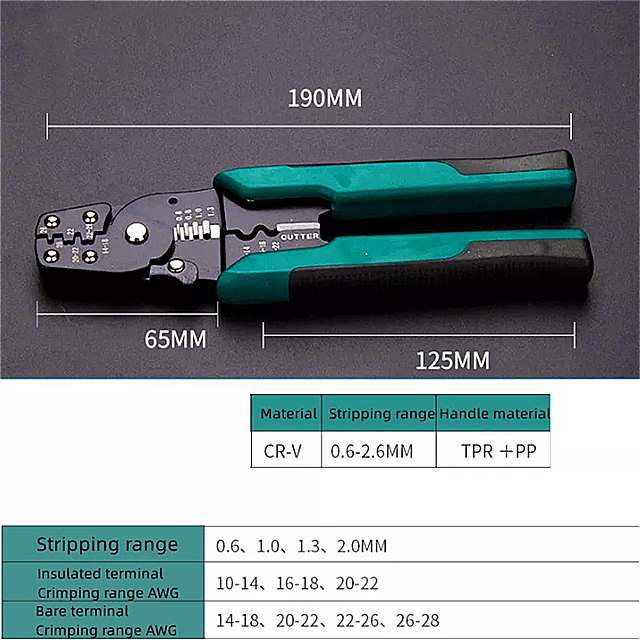 720PCS 圧着 端子 + プライヤー 2.8/4.8/6.3mm ゴールデン および シルバー メス および オス 電気 コネクタ ワイヤ スプライシング 端子