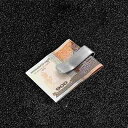 男性と女性 のための 金属製の財布 お金をクリップ するための クリップ付き の 金属製の財布 クレジットカード 現金ホルダー 金のお金 クリップ