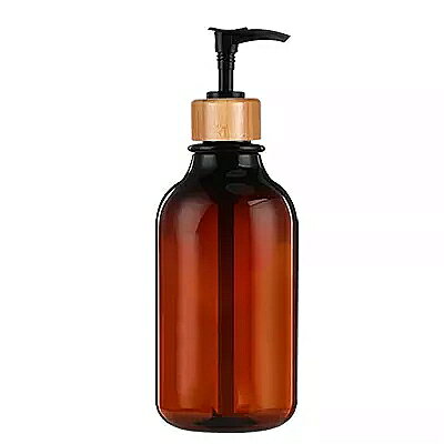 500ml バスルーム ソープ ディスペンサー 透明 容器 ジェル ボトル セット 耐水性 詰め替え可能 シャワー ボトル