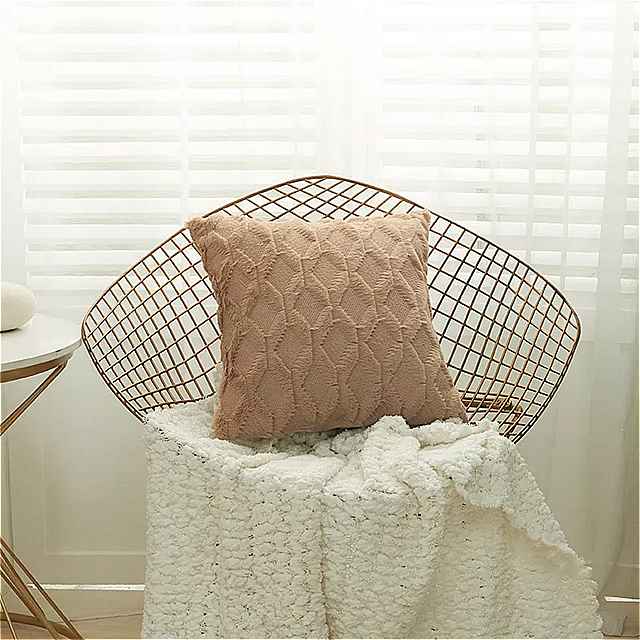 家 の 装飾 クッション 特別な 刺繍 幾何 菱形 ぬいぐるみ 枕 シンプル な ソリッド カラー 北欧 ス タイル ホーム 枕 カバー