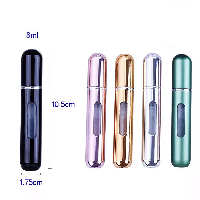 ミニ 詰め替え 香水瓶 空の化粧品容器 トラベルツール 8ml 5ml