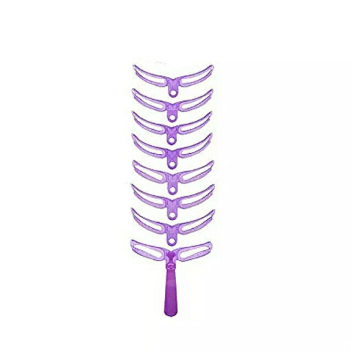 アイブロウステンシル アイメイクツール 再利用可能 8 in 1 日曜大工 グルーミング用 8個 アイブロウステンシル アイメイクツール 再利用可能 8 in 1 日曜大工 グルーミング用 8個