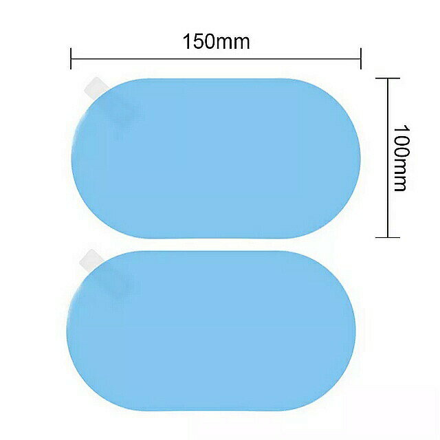 2個 車のステッカー 防雨フィルム用