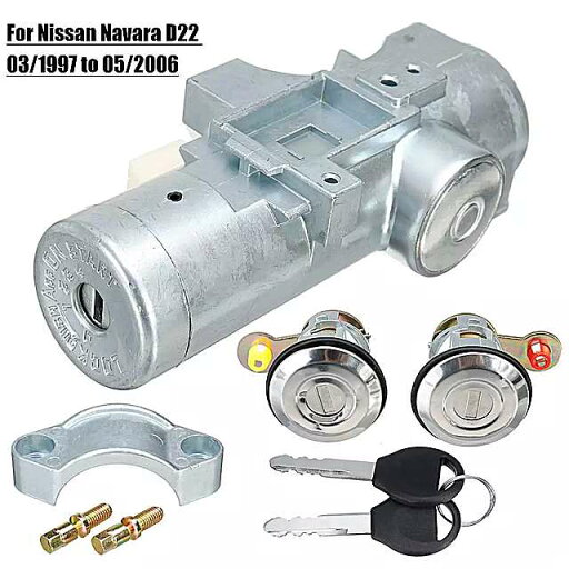 セットのロックドア点火バレル2キー 日産 ナバラ D22 1997 1998 1999 2000 2001 2002 2003 2004 2005 2006 セットのロックドア点火バレル2キー 日産 ナバラ D22 1997 1998 1999 2000 2001 2002 2003 2004 2005 2006