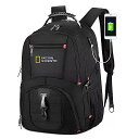 多機能 防水 バックパック 15.6インチ ラップトップ 用 USB充電ポート付き 学校用 旅行 用(4)