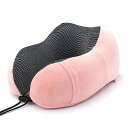 U字型メモリーフォーム 枕 ソフト トラベル ピロー 頸部 バックアップエイド 容量28x26x14cm トラベル ケア ヘルスケア製品(3)
