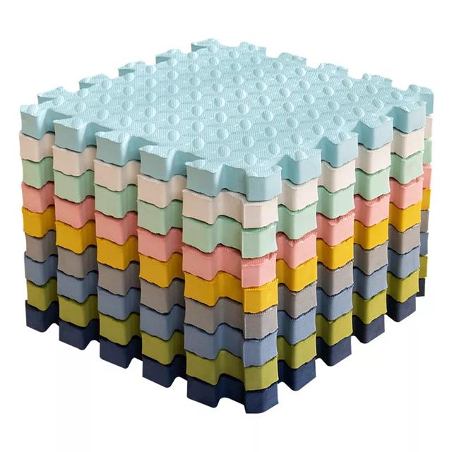 赤ちゃん 用フォーム プレイ パズル マット エクササイズ タイル 黒と白 30x30x1cm 20個ピース/ロットバッチ