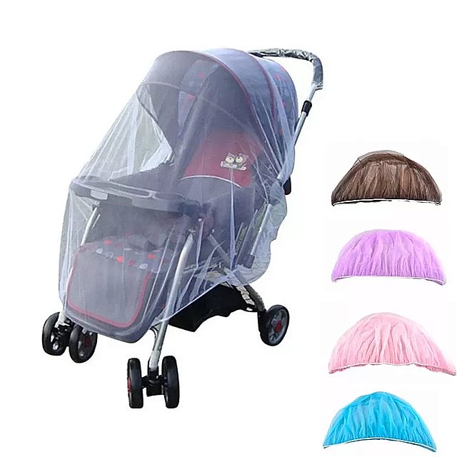 150cmの ベビーカー 防虫スクリーン 幼児 用 保護メッシュ ベビーカー アクセサリー モスキット