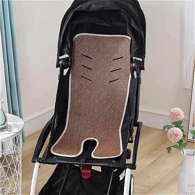 竹製の夏の ベビー ベッド マットレス 子供 用の 厚手のシート ベビーカー アクセサリー