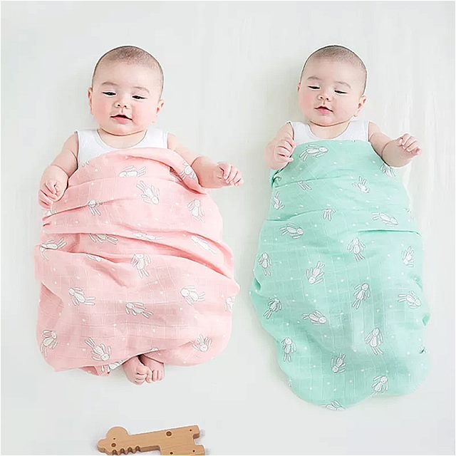 ベビー ブランケット x 120cm ベビー ブランケット ソフト ブランケット ガーゼタオル 子供 用ラップ ベビーカー カバー