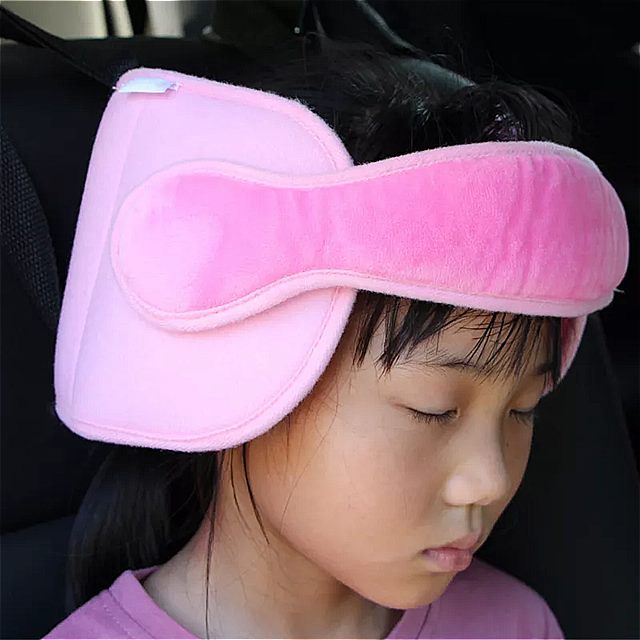 子供 旅行枕 ベビー 頭部固定 睡眠 枕 調節可能な キッズ カーシート ヘッド 安全保護パッド ヘッドレスト
