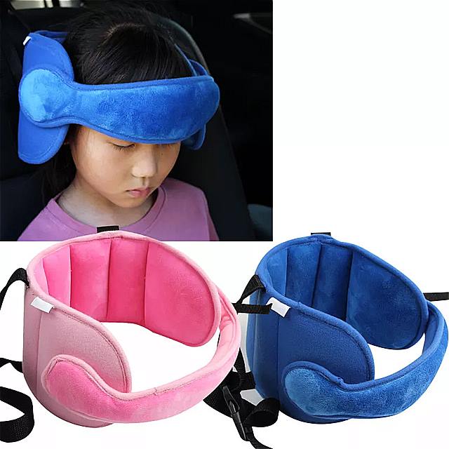 子供 旅行枕 ベビー 頭部固定 睡眠 枕 調節可能な キッズ カーシート ヘッド 安全保護パッド ヘッドレスト