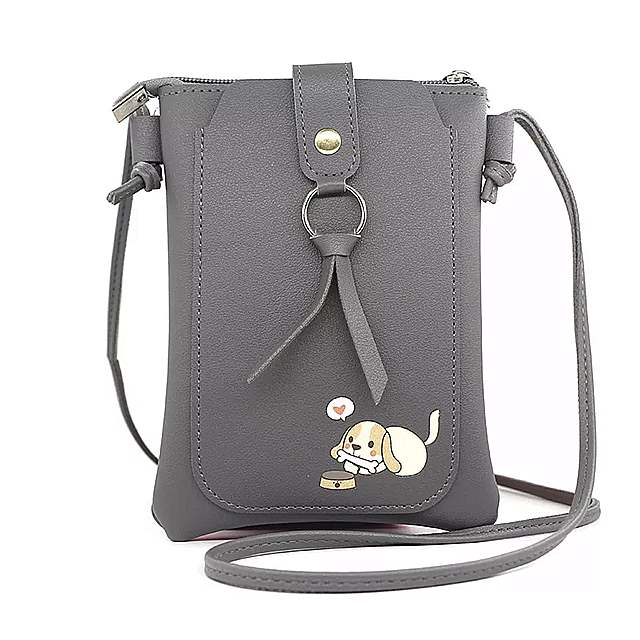 女性の ショルダーバッグ ファッション 財布 韓国の かわいい 漫画の 携帯電話 の袋大容量の メッセンジャー バッグ pu バッグ