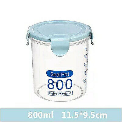プラスチック製の 食品 保存容器 パスタ缶マルチグレイン透明な容器600/1000/1500ml