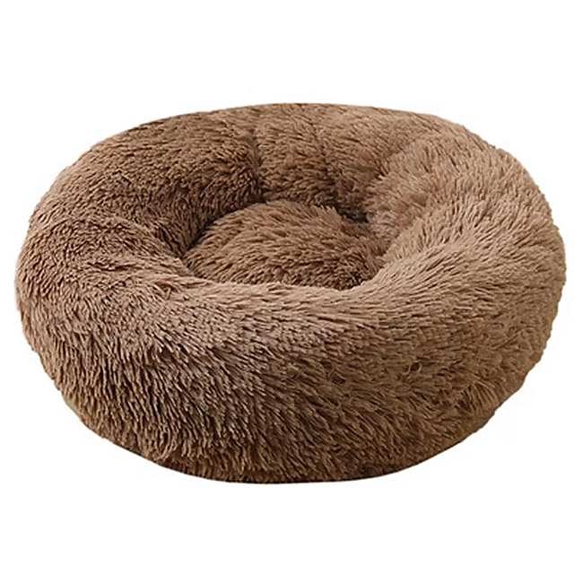 犬 猫 ため 豪華な丸い ベッド 超柔らかい ソファ 小型 中型 大型 ペット ため 長い 冬に暖かく保つ 屋内 通気性 洗える 0