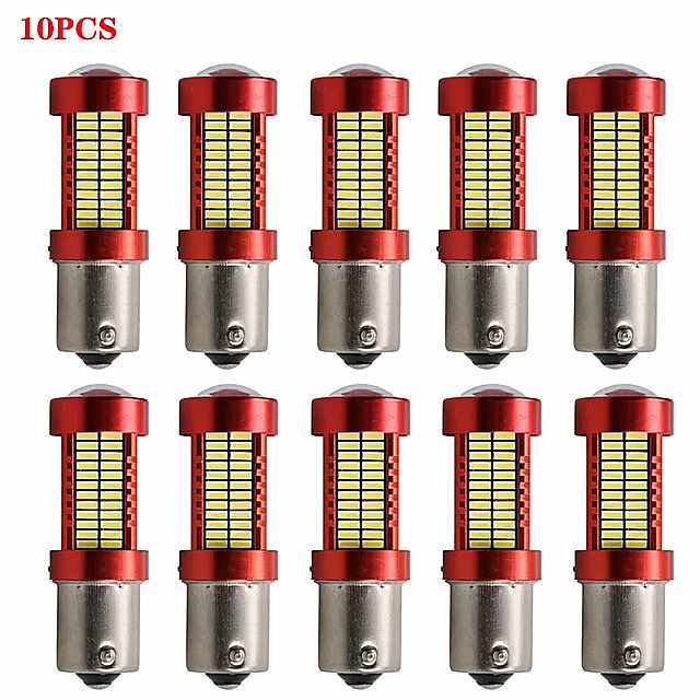 10個1156 1157 7440 7443 T20 4014 p21w 106smd 高輝度 反転光 LED ブレーキ ランプ 信号 電球 テール 用