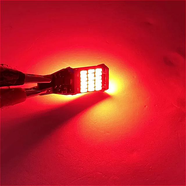 LEDカーバックランプ 10個 車両用電球 T15 w16w 4014 45smd w5W 超高輝度 canbus エラーなし dc12v