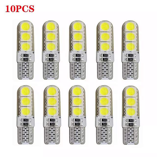 10x T10 W5W ledd^[ M ̎ CeAh[ Ǐ Cgio[v[g EFbWTCh Px 12v 6SMD