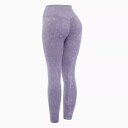女性 のレトロな ヨガ パンツシームレスピーチヒップ フィットネス タイトエラスティック スポーツ 屋内(4)