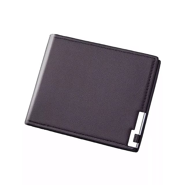男性用 ヴィンテージレザー バッグ 短いスリムな牛革の 財布 クレジットカード用の 財布