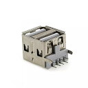 2 5 10個 デュアル usb タイプa ソケット 8 ピン pcb メス ジャック 電気 端子