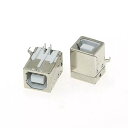 10ピース ロットタイプb USB メス ソケット 4ピンdip 12v 0.1A USB コールドプレス ポート ジャック sockect 電気 端子 尾栓