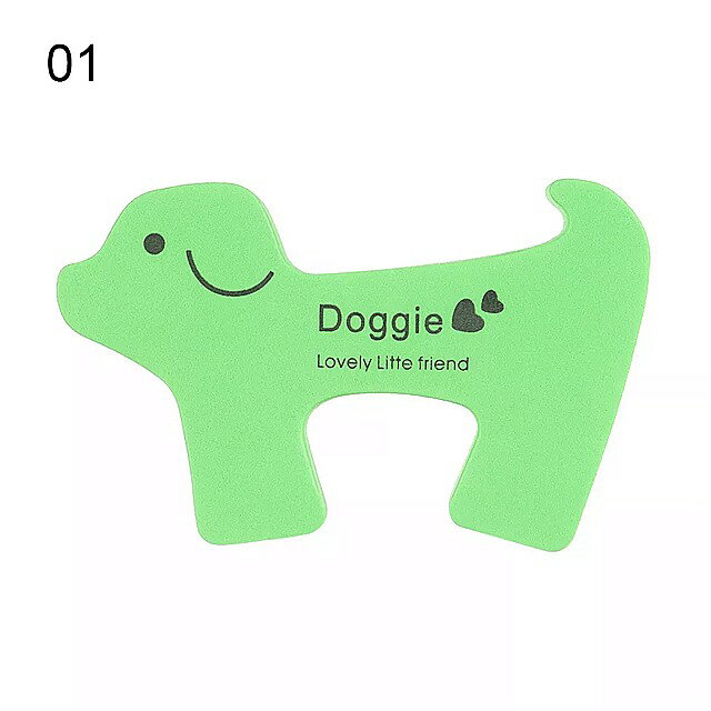 ベビーセーフティセ キュリティ ドアストッパー 1ピース 動物の保護 ロックカード ベビーカード ケア チャイルドフィンガープロテクター