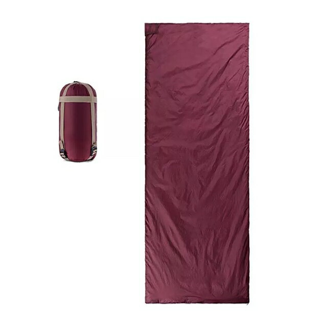 超軽量 ポータブル 寝袋 ハイキング キャンプ アウトドア 暖かい 防水 寝袋 春と夏の秋の 寝袋 190*75cm 1