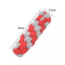 小さな 犬 のための1pcかみ傷耐性 ペット 犬 噛む おもちゃ 歯の クリーニング 子 犬 犬 ロープノット ボール ペット の おもちゃ 0
