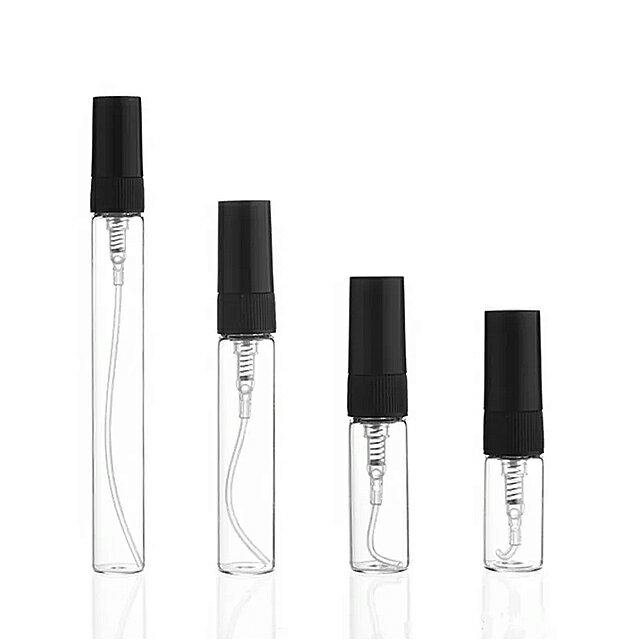 透明な 香水 瓶 空のミニ 香水 瓶 化粧品 用 薄い ガラス 管 ピース/パック 2ml 3ml 5ml 7ml 10ml