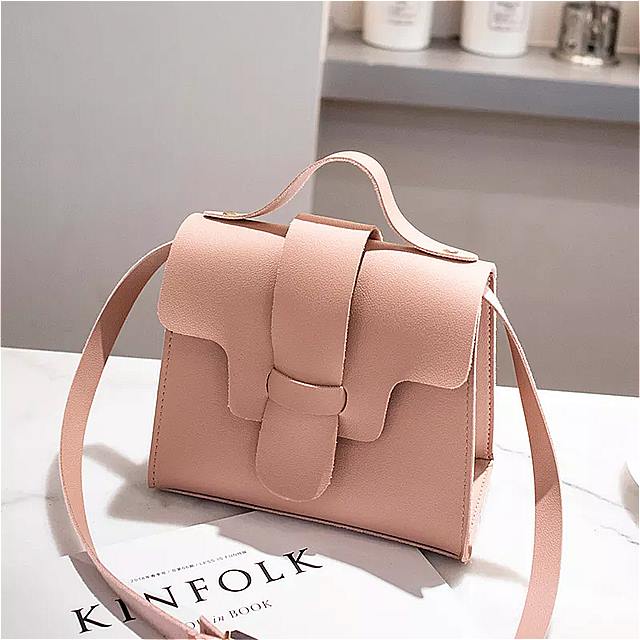 女性 用 チェーン 付き スクエア ショルダーバッグ イミテーション レザー 小さな 四角いバッグ ショルダー ストラップ