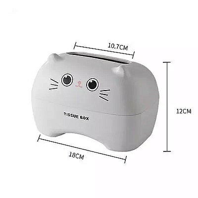 コミック付きの厚いプラスチック製の 収納 ボックス シート タオル ナプキン ティッシュを置くためのコンテナ コミック付きの厚いプラスチック製の 収納 ボックス シート タオル ナプキン ティッシュを置くためのコンテナ