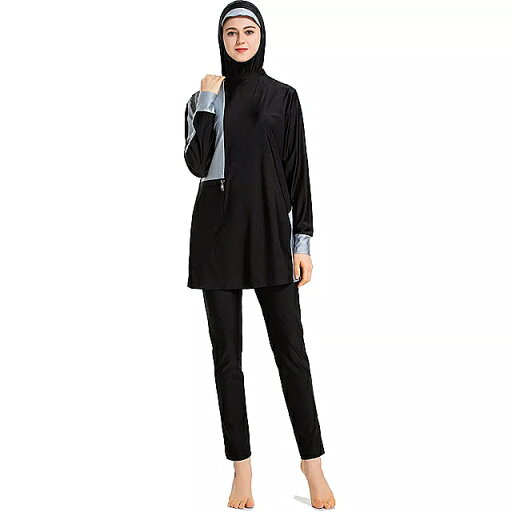 プラスサイズの水着 保守的な スポーツスーツ ブルキニ ヒジャーブ 長い私服 女性 のための控えめな 水着 ビーチ ウェア プラスサイズの水着 保守的な スポーツスーツ ブルキニ ヒジャーブ 長い私服 女性 のための控えめな 水着 ビーチ ウェア