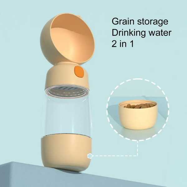 ペット用ポータブルウォーターディスペンサー 犬 猫用 飲用ボウル 小型犬 猫用 大き トラベルボウル ペット製品