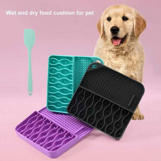 ペット用シリコンスローフィーダーボウル 子犬スライキングフードマット 犬 猫用 多機能フードボウル プレートプレースマット ペット用シリコンスローフィーダーボウル 子犬スライキングフードマット 犬 猫用 多機能フードボウル プレートプレースマット