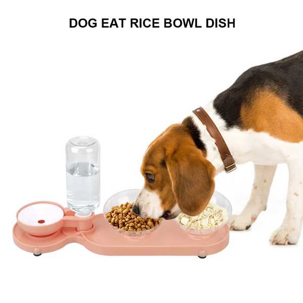 ペットフィーディングボウル 高品質 ダブルボウルディスペンサー 犬 猫用 ダブルボウル 給水器