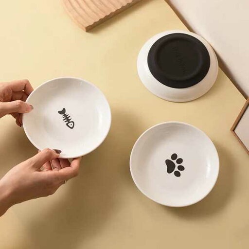 セラミックペットフード ウォーターボウル 猫 犬 ため 道具 スナックプレート ドペットフィーダー セラミックペットフード ウォーターボウル 猫 犬 ため 道具 スナックプレート ドペットフィーダー