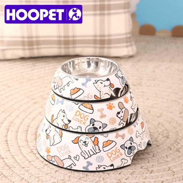 Hopet-ステンレス鋼 ペット ボウル 猫 餌 カスタマイズ可能 おもちゃ