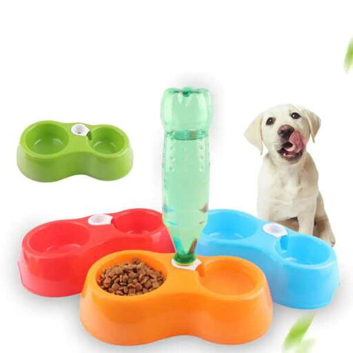 犬用ダブルペットフードウォーターフィーダー ステンレス製ペットフード 小型犬用 アクセサリー 犬用ダブルペットフードウォーターフィーダー ステンレス製ペットフード 小型犬用 アクセサリー