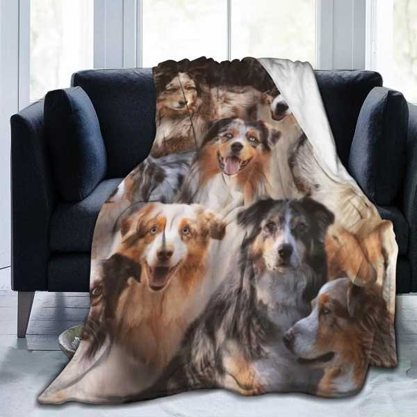 Bebagles-フランネルフリースブランケット 犬 ベッドカバー 掛け布団カバー 柔らかくて軽い 暖かい 毛布
