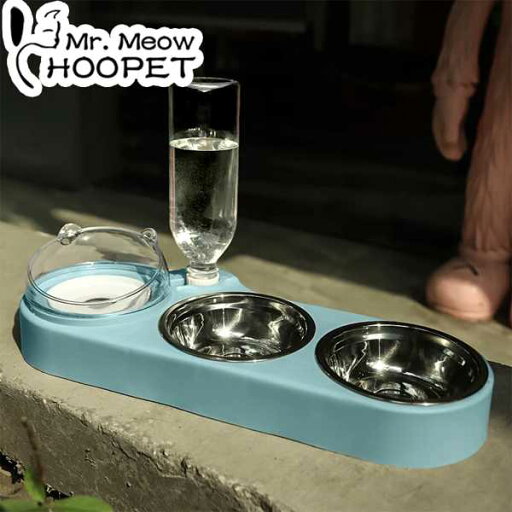 Oopet-猫用給餌ボウル ダブルボウル 自動給水 猫用 Oopet-猫用給餌ボウル ダブルボウル 自動給水 猫用