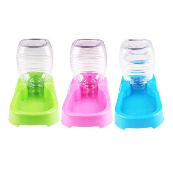 犬 子犬 ため 創造的 ペット ウォーターフィーディングボウル 緑 用品 500ml