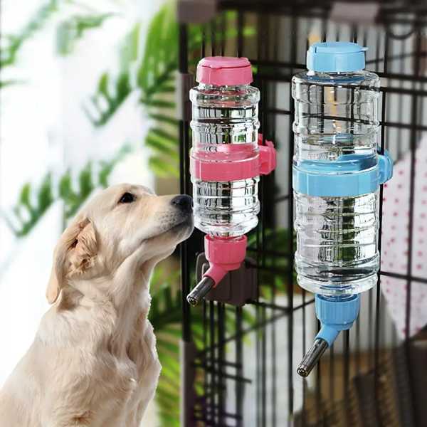 プラスチック製 ハムスターウォーターボトル 動物用 自動給餌器 ウサギ 犬 ペット用品 1300ml
