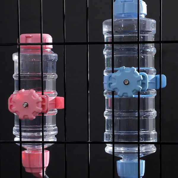 プラスチック製 ハムスターウォーターボトル 動物用 自動給餌器 ウサギ 犬 ペット用品 1300ml