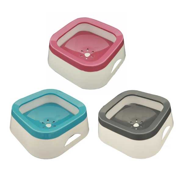 大き こぼれ い水ボウル こぼれ い犬用給水ボウル ペット用品